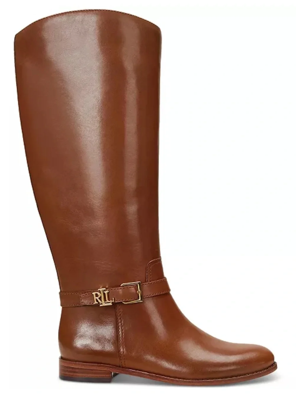 NWOT Ralph Lauren Brooke II Tall Calfskin Boot